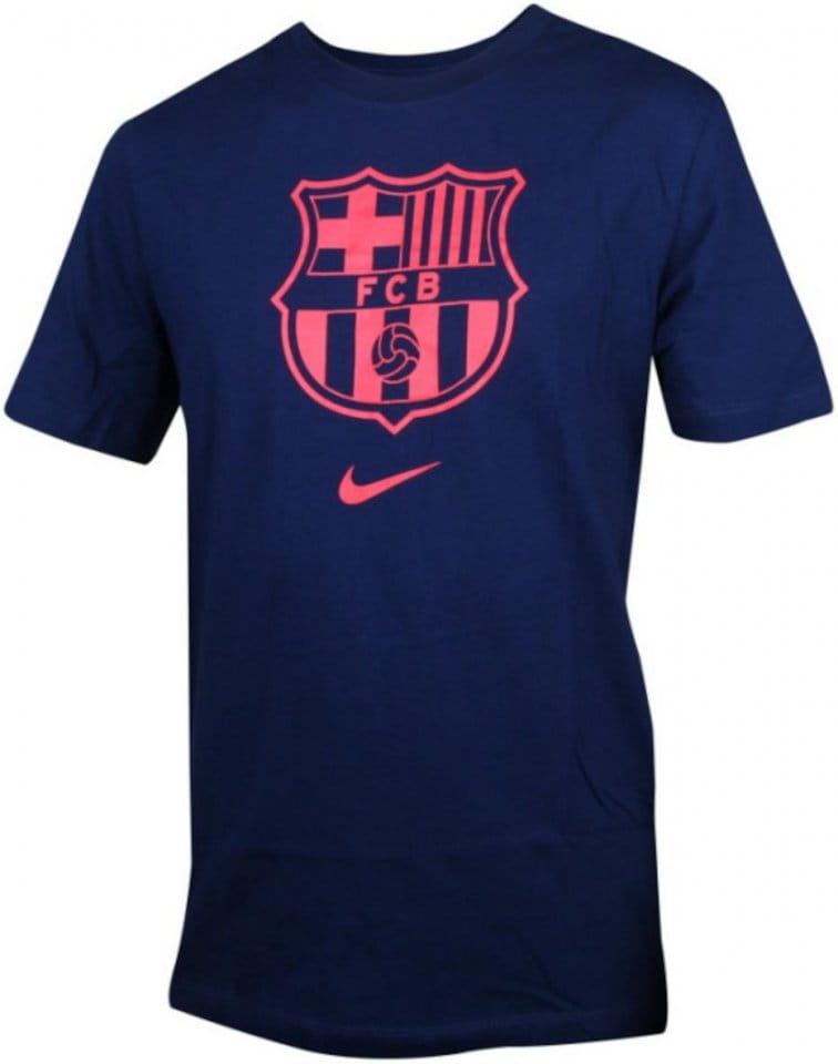 podkoszulek Nike FC Barcelona T-Shirt Blau Rot F492