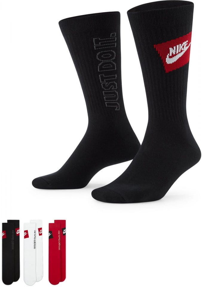 Skarpety Nike Sportswear Everyday Essential Crew Socks (3 Pairs)
